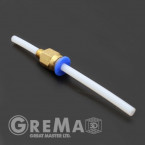 PC4-M6 pneumatic coupling for 4 mm PTFE tubing